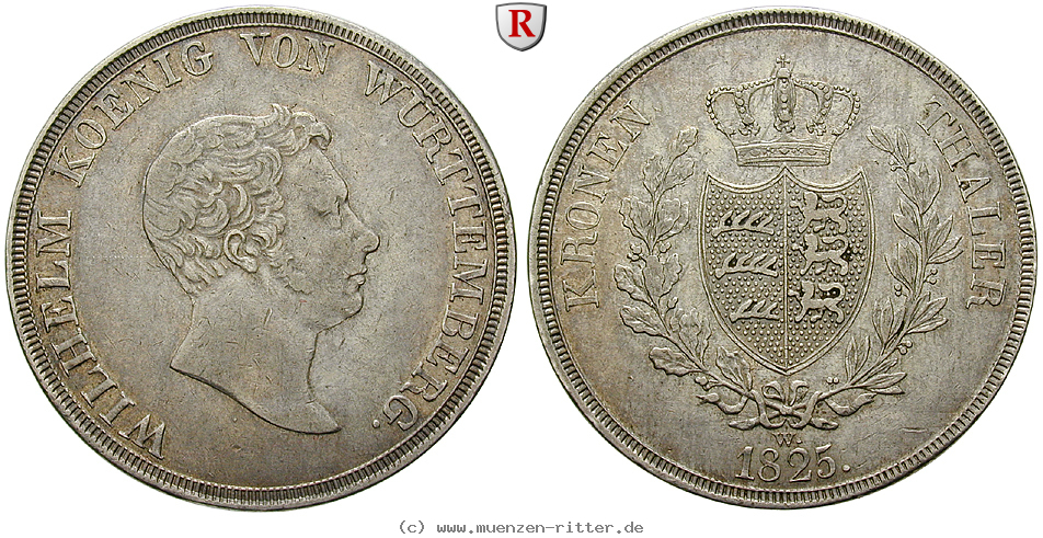Klicken Sie auf das Bild um es auf Ihrem Rechner zu speichern wuerttemberg-wilhelm-i-kronentaler/94070.jpg