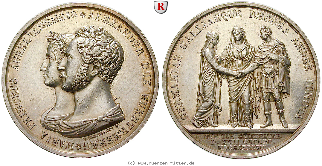 Klicken Sie auf das Bild um es auf Ihrem Rechner zu speichern wuerttemberg-wilhelm-i-silbermedaille/36302.jpg