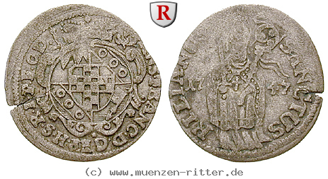 Klicken Sie auf das Bild um es auf Ihrem Rechner zu speichern wuerzburg-bistum-anselm-franz-von-ingelheim-schilling/22680.jpg