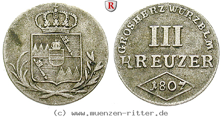 Klicken Sie auf das Bild um es auf Ihrem Rechner zu speichern wuerzburg-bistum-ferdinand-iii-von-oesterreich-3-kreuzer/41680.jpg