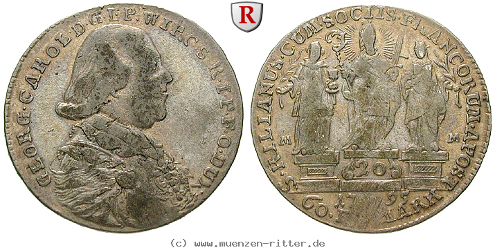 Klicken Sie auf das Bild um es auf Ihrem Rechner zu speichern wuerzburg-bistum-georg-carl-von-fechenbach-20-kreuzer/94388.jpg