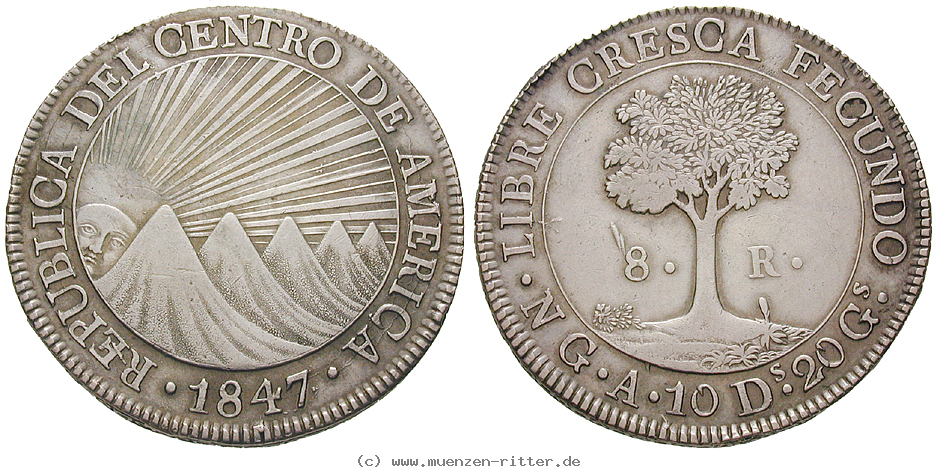 Klicken Sie auf das Bild um es auf Ihrem Rechner zu speichern zentralamerikanische-konfoederation-8-reales/13471.jpg